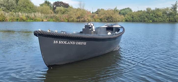 Whaleboat MK11 - US Navy reddingssloep, Watersport en Boten, Sloepen, Gebruikt, 30 tot 50 pk, 6 meter of meer, Binnenboordmotor