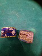 servetring cloisonne emaille  1920 vintage, Ophalen of Verzenden, 'T Olde Gre-j, Info@toldegrej.nl, Endepoelstraat 20f Didam