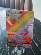 Corviknight VMAX Rainbow, Hobby en Vrije tijd, Verzamelkaartspellen | Pokémon, Ophalen of Verzenden, Zo goed als nieuw, Losse kaart