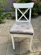 Gratis..3 Ikea stoelen, Ophalen, Gebruikt, Wit