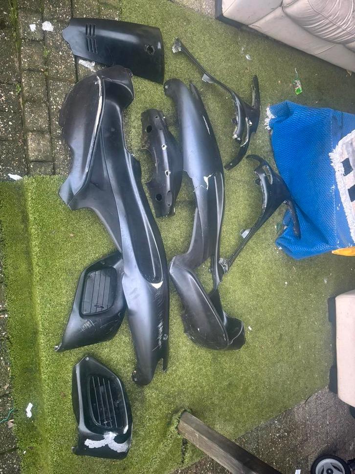 Runner kappen set, Fietsen en Brommers, Brommeronderdelen | Scooters, Zo goed als nieuw, Piaggio, Kap, Ophalen