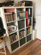 Kallax witte kast, Huis en Inrichting, Ophalen, Kunststof, Gebruikt, 100 tot 150 cm