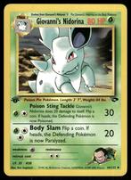 Giovanni's Nidorina 44/132 - Gym Challenge (1st edition), Verzenden, Gebruikt, Losse kaart