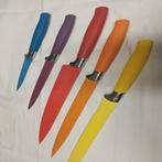 5xkeukenmes, Huis en Inrichting, Keuken | Bestek, Ophalen of Verzenden, Zo goed als nieuw, Rvs of Chroom