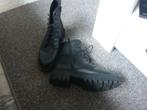 Zwarte st oliver korte laarsjes maat 40, Zwart, Lage of Enkellaarzen, Ophalen of Verzenden, Zo goed als nieuw