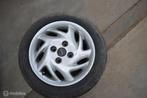 Lichtmetalen velgen set lichtmetaal Fiat Seicento, Ophalen, Gebruikt, 13 inch, Banden en Velgen