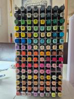 Chotune Alcholmarkers met witte gelpennen en 2 kleurboekjes., Hobby en Vrije tijd, Tekenen, Ophalen of Verzenden, Gebruikt, Potlood of Stift