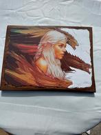 Game of Thrones wandbord | Daenerys | Hout, Ophalen, Zo goed als nieuw, Poster