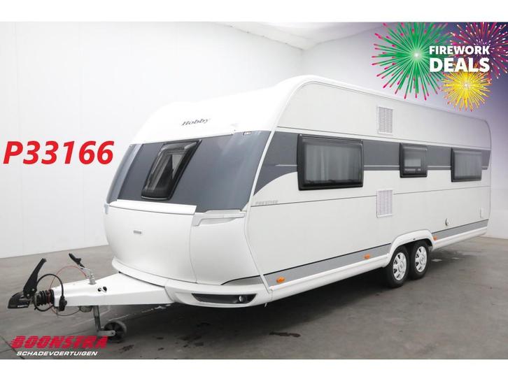 Hobby 620 CL 620 CL Prestige Rondzit Single Beds BY 2024, Caravans en Kamperen, Caravans, Bedrijf, tot en met 4, 1500 - 2000 kg