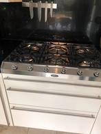 Boretti 6 pits gaskookplaat inclusief wokbrander, Witgoed en Apparatuur, Fornuizen, Ophalen, Gebruikt, 60 cm of meer, Inbouw