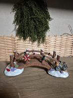 Kerstdorp mooie brug gepimpt kersthuisjes, Ophalen of Verzenden, Zo goed als nieuw