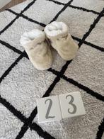 Nieuw beige teddy fleece slofjes pantoffels Zeeman 23 24, Zeeman, Schoentjes, Jongetje of Meisje, Nieuw