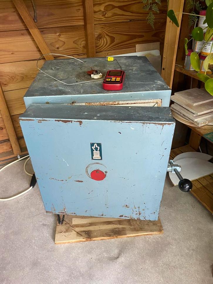 Vingerling keramiekoven, Hobby en Vrije tijd, Pottenbakken, Gebruikt, Ophalen of Verzenden