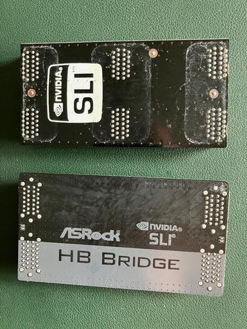 SLI bridge, 2 of 3 aansluitingen beschikbaar voor biedingen