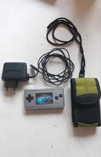 Nintendo Game Boy Micro + Peter Pan + Tas, Spelcomputers en Games, Spelcomputers | Nintendo Game Boy, Verzenden, Gebruikt, Game Boy Micro
