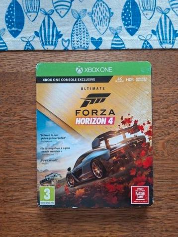 Xbox one forza horizon 4 ultimate steelcase edition  beschikbaar voor biedingen