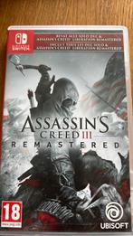 Assassin’s creed 3, Spelcomputers en Games, Games | Nintendo Switch, Avontuur en Actie, Gebruikt, Vanaf 18 jaar, 1 speler
