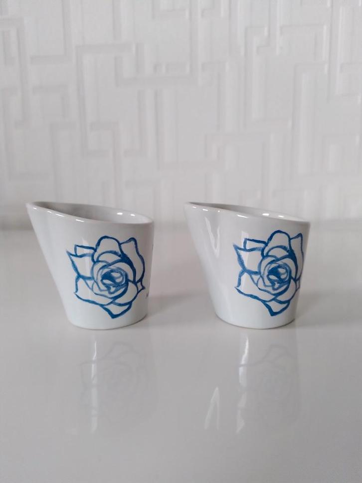 Kunstweek eierdopje 2 stuks nieuw Casper Faassen 2008, Antiek en Kunst, Kunst | Designobjecten, Ophalen