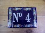Te koop: Blauwe Spaanse Huisnummer Tegeltjes, Ophalen of Verzenden, Nieuw