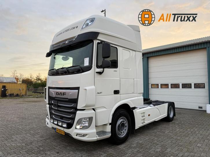 DAFXF 480 FTP 6X2 SSC TUV NL truck, Auto's, Vrachtwagens, Bedrijf, Te koop, Airconditioning, Centrale vergrendeling, Climate control