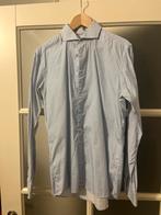 Eton overhemd, maat L, Kleding | Heren, Overhemden, Ophalen of Verzenden, Zo goed als nieuw, Blauw, Halswijdte 41/42 (L)