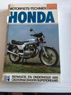 werkplaatshandboek HONDA CB250N en CB400N; 12,95 euro, Ophalen of Verzenden, Honda