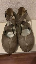 Findi leren taupe pumps maat 38, Pumps, Overige kleuren, Ophalen of Verzenden, Zo goed als nieuw