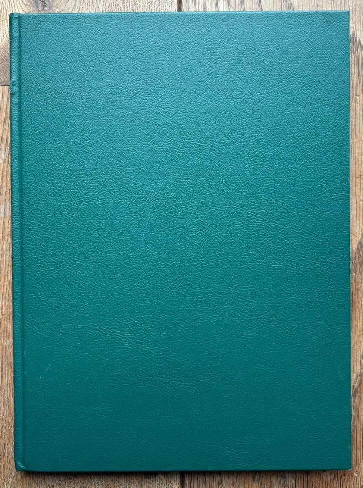 Groen A4-formaat insteekalbum 8-16 zwarte bladzijden, Postzegels en Munten, Postzegels | Toebehoren, Verzamelalbum, Verzenden