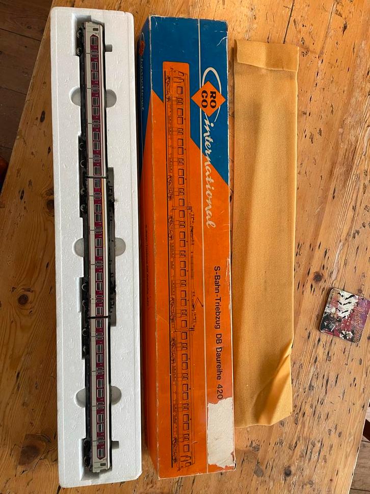 Roco BR 420 S-Bahn Triebzug - Goede Staat, Hobby en Vrije tijd, Modeltreinen | H0, Gebruikt, Treinset, Gelijkstroom, Roco, Analoog