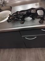 Te koop panter beeld van giet yzer 4 kilo zwaar 45 cm lang, Verzamelen, Beelden en Beeldjes, Ophalen, Nieuw, Dier
