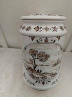 Porceleyne fles apothekerspot hg 19 cm, Antiek en Kunst, Antiek | Keramiek en Aardewerk, Ophalen of Verzenden