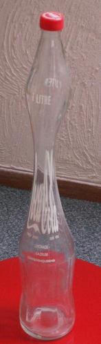 Uitgerekte coca cola liter fles coca-cola met wit embleem, Verzamelen, Merken en Reclamevoorwerpen, Ophalen of Verzenden, Nieuw