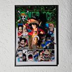 One Piece Luffy Figuur Display Poster 30x21cm, Ophalen of Verzenden, Nieuw