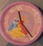 Disney Princess Wandklok Roze, Ophalen, Gebruikt, Analoog, Wandklok