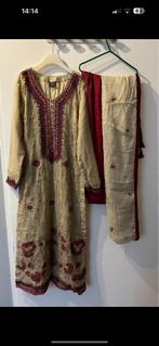 Pakistaanse kleding 3 delig, Kleding | Dames, Verzenden, Zo goed als nieuw, Maat 36 (S), Overige typen