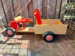Houten loop auto, Kinderen en Baby's, Speelgoed | Buiten | Skelters, Ophalen, Gebruikt, Overige merken