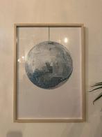 Ikea Poster Discobal, Rechthoekig Staand, Met lijst, Ophalen of Verzenden, Zo goed als nieuw