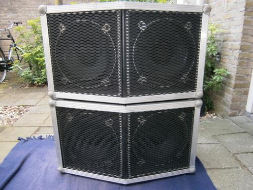 2 dubbel 12 inch Beyma 12G125 mid/bass boxen 250 Watt 4 Ohm, Audio, Tv en Foto, Luidsprekers, Gebruikt, Overige typen, 120 watt of meer