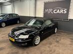 Saab 9-3 Cabrio 2.0t Vector leder/clima, Auto's, Voorwielaandrijving, 1998 cc, Gebruikt, Zwart
