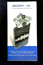 Zoom IQ6 stereo microfoon voor iPhone/iPad, Ophalen of Verzenden, Zo goed als nieuw, Overige typen