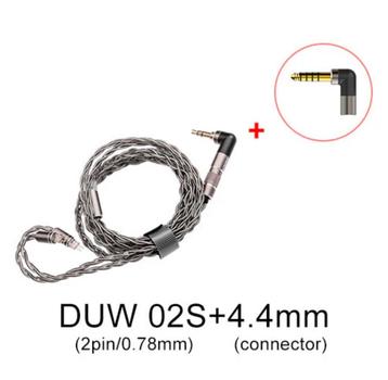 DUNU DUW02S DUW-02S High-purity Upgraded Earphone Cable beschikbaar voor biedingen