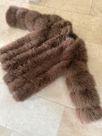Bruine bontjas - Maat 38, Ophalen of Verzenden, Zo goed als nieuw, Maat 38/40 (M), Bruin