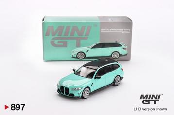Mini GT 1:64 BMW M3 M Performance Touring 2022 mint green beschikbaar voor biedingen