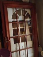 Mahoniehouten binnendeur, Ophalen, Gebruikt, 80 tot 100 cm, Binnendeur