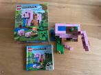 Lego Minecraft 21170 The Pig House, 21177 The Creeper Ambush, Ophalen of Verzenden, Zo goed als nieuw