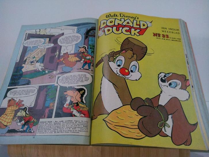 Donald Duck een vrolijk weekblad jaargang 1960 jul-dec, Verzamelen, Tijdschriften, Kranten en Knipsels, Tijdschrift, Nederland