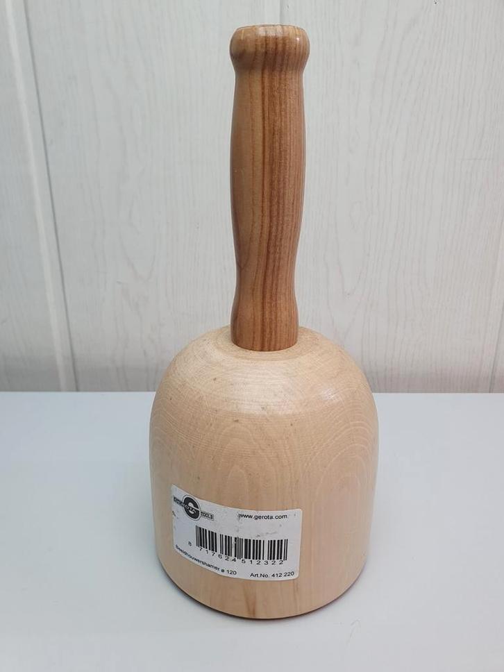 Gerota Tools beeldhouwershamer klopper Ø 120 Nieuw, Hobby en Vrije tijd, Knutselen, Nieuw, Gereedschap of Toebehoren, Ophalen of Verzenden