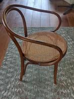 Antiek stoeltje met riet gevlochten zitting, Ophalen