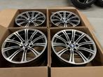 19inch Originele BMW M3 Style 220M Breedset Velgen! 5x120, Auto-onderdelen, Banden en Velgen, 19 inch, Gebruikt, Banden en Velgen