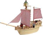 Houten Piratenschip, Kinderen en Baby's, Speelgoed | Houten speelgoed, Overige typen, Ophalen of Verzenden, Zo goed als nieuw
